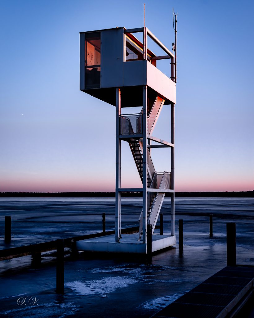 Rettungsturm am Müggelsee